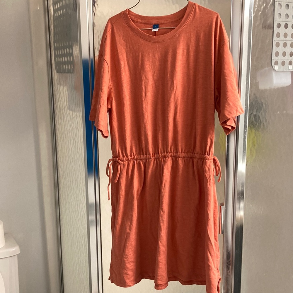 Coral dress